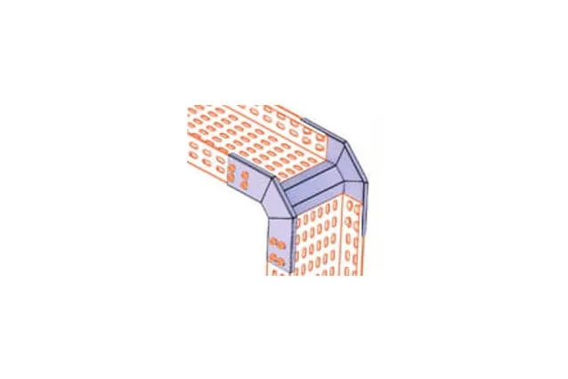 h:60 FIXED OUTSIDE VERTICAL BEND