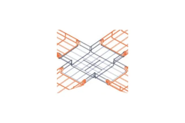 WIRE MESH TRAY CROSS PIECE