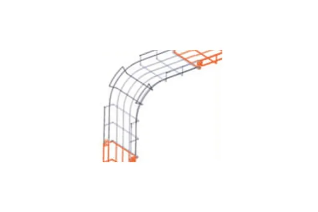 WIRE MESH TRAY INSIDE AND OUTSIDE VERTICAL BEND