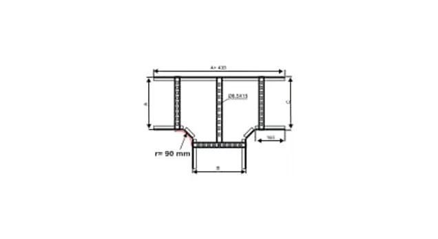 h:40 LADDER TEE PIECE
