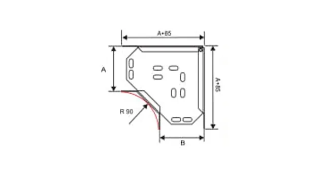 h:40 90 DEGREE HORIZONTAL BEND