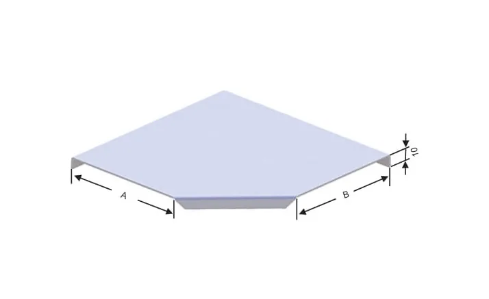 90 DEGREE HORIZONTAL BEND COVER